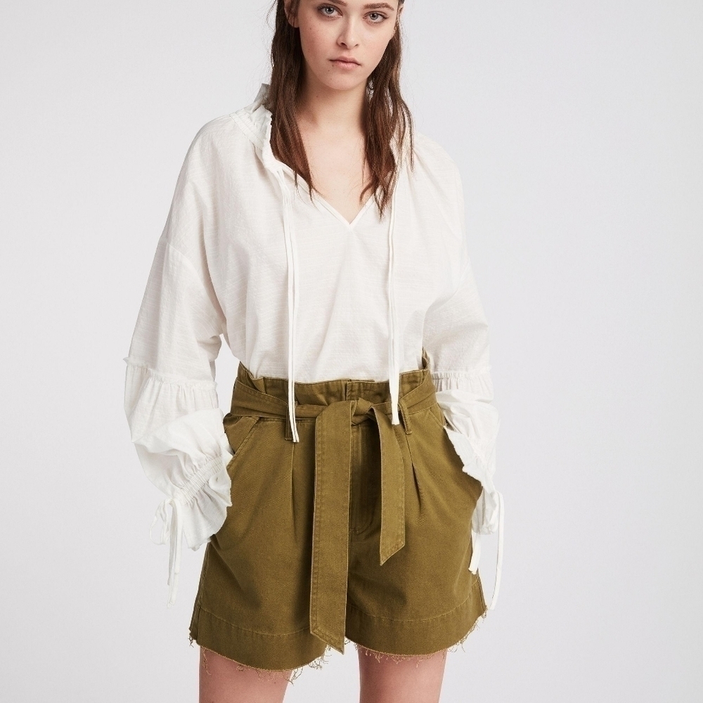 Allsaints Cala High Waisted Shorts